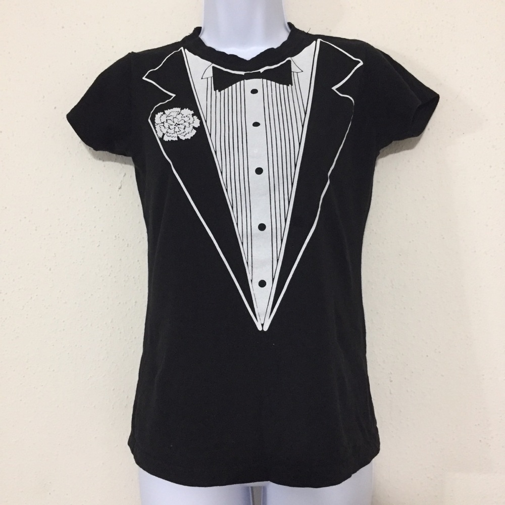 🤵 FITTED VINTAGE TUXEDO SHIRT!!